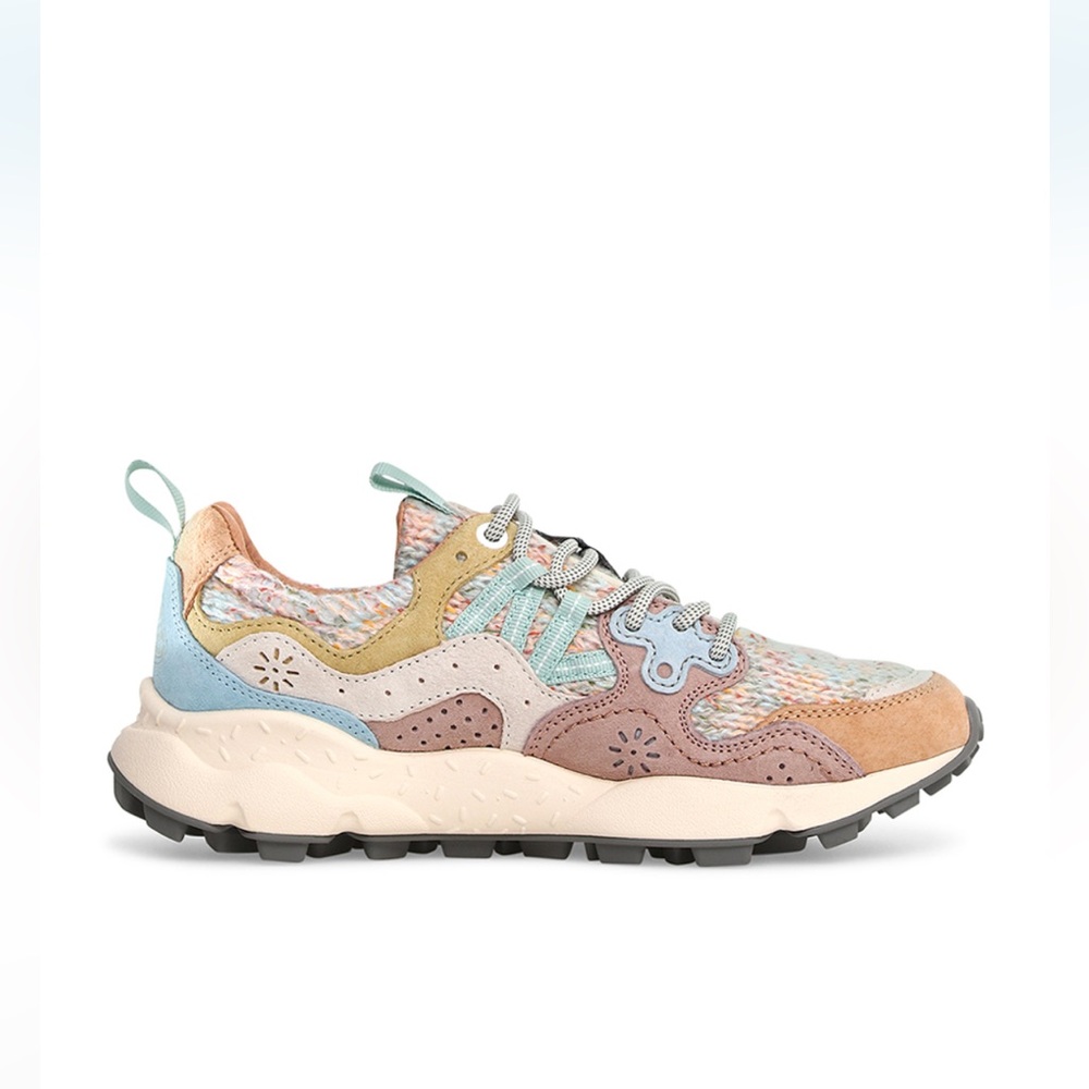 NWT Flower Mountain YAMANO 3 SNEAKER CREAM-BONE